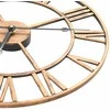 Sieninis laikrodis, auksinės spalvos, 40 cm, metalas