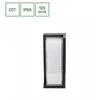 Sieninis lauko šviestuvas Spectrum, 20W, LED, IP65, juodas,