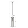 Pakabinamas šviestuvas Light_Presti Šviestuvas lubų Light Prestige Piega, 40 W, E14