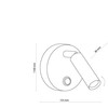 Sieninis šviestuvas Tk_Lighting Šviestuvas sieninis TK Lighting Enzo 1372, 6 W, LED, 4000 °K