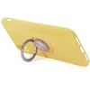Dėklas Siliconering SILICONE RING IPHONE 11 PRO Geltonas