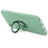 Dėklas SILICONE RING SAMSUNG GALAXY A31 Žalias