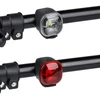 SILIKONINIŲ LED DVIRAČIO ŽIBINTŲ RINKINYS PRIEKINIS GALINIS DUNLOP 346199