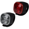 SILIKONINIŲ LED DVIRAČIO ŽIBINTŲ RINKINYS PRIEKINIS GALINIS DUNLOP 346199