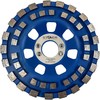 SILVER Sidabrinis DEIMANTINIS DISKAS 125mm TAURELĖS FORMOS SEGMENTINIS