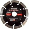 SILVER Sidabrinis Sidabrinis DEIMANTINIS DISKAS STONER 125mm SEGMENTINIS