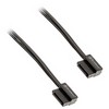 „SilverStone SST-CP11B“ itin žemo profilio SATA kabelis – 50 cm, juodas