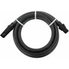 Siurbimo žarna su PVC jungtimis, juodos spalvos, 1", 7m, PVC