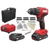 Skil Red Skil_Red Akumuliatorinis smūginis gręžtuvas 3021HC 20V 2x2Ah su priedais 100vnt