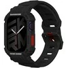 Skinarma apyrankė+Dėklas Mecha 2in1 Apple Watch 45/44mm juodos spalvos