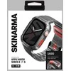 Skinarma apyrankė+Dėklas Saido 2in1 Apple Watch 45/44mm smoke