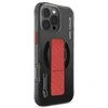 Skinarma dėklas Axon Apple iPhone 16 Pro 6.3" Magnetic Charging + Grip Stand juodos spalvos