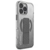 Skinarma dėklas Axon Apple iPhone 16 Pro 6.3" magnetinis įkrovimo ir laikymo stovas, titano spalvos