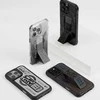 Skinarma dėklas Helio Apple iPhone 16 Pro Max 6.9″ Magnetic Charging + Grip Stand titanium