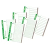 Skiriamieji lapai Forpus Maxi, 245x297mm, 1-31 skaičiai, plastikiniai