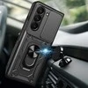 Slide Camera Armor dėklas skirtas Samsung Galaxy Z Fold 7 Juodas