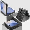 Slide Camera Armor dėklas skirtas Samsung Galaxy Z Flip 7 Juodas