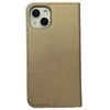 Dėklas Smart Magnet book Apple iPhone 15 Pro6.1" aukso spalvos
