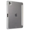 Dėklas Smart Stand Apple iPad Air 13 2024 baltos spalvos