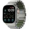Nomad Stratos Band Natural Titanium Forest Žalias FKM AW 45/46/49mm
