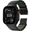 Nomad Stratos Band Juodas Titanium Forest Žalias FKM AW 45/46/49mm