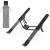 SODI 315 Adjustable Foldable Nešiojamas kompiuteris Stand pilka