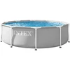 Sodo karkasinis baseinas apvalus 305×76 cm, pilkas, INTEX 26700ND