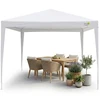 Saska Garden Baltas sodo paviljonas 3x3 m