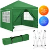 MultiGarden Sodo palapinė 3x3m. žalia + 4 sienos