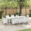Sodo stalas Balta 250 x 100 x 73 cm poliratanas