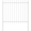 Sodo tvora 2 pcs Balta 3,4 x 1,5 m Miltelinis plienas