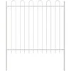 Sodo tvora 3 pcs Balta 5,1 x 1 m Miltelinis plienas