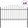 Sodo tvora 4 pcs Pilka 170 x 140 cm