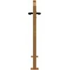 Sodo vartai, 105x105cm, corten plienas, kvadratų dizaino