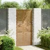 Sodo vartai, 85x175cm, corten plienas, kvadratų dizaino