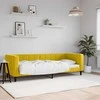 Lova Sofa, geltonos spalvos, 80x200cm, aksomas