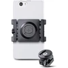 SP Connect Mirror Mount Bundle su universaliu laikikliu SPC+ telefono laikiklis motoroleriui – Juodas