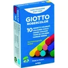 Spalvota kreida Fila Giotto Robercolor Carree, apvali, 10vnt, įvairių spalvų
