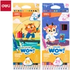 Spalvoti pieštukai DELI ColorWow tribriauniai, 24 spalvų