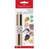 Spalvoti pieštukai Faber-Castell Children of the world, 3 spalvų