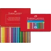 Spalvoti pieštukai Faber-Castell GRIP 2001, 36 spalvų, metalinėje dėžutėje