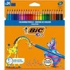 Spalvotieji pieštukai Bic Evolution, 24 vnt.