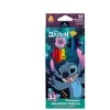 Spalvotieji pieštukai Disney Stitch, 12 vnt.