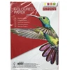 Spalvoto popieriaus rinkinys College, A4, 80g, 4 neoninės spalvos po 5 lapus, 20 lapų