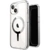 Speck Gemshell Grip + MagSafe - dėklas skirtas Apple iPhone 16e / Apple iPhone 15 / Apple iPhone 14 / Apple iPhone 13 Clear / Chrome Finish