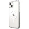 Dėklas Speck Gemshell + MagSafe, skirtas iPhone 14 Plus su puse mikrobano (skaidrus)