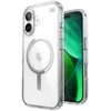 Speck Presidio Perfect Clear MagSafe - dėklas skirtas Apple iPhone 17 Clear / Sidabrinis