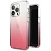 Speck Presidio Perfect-Clear + Ombre - dėklas skirtas Apple iPhone 14 Pro with MICROBAN coating Clear / Vintage Rose Fade