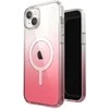 Speck Presidio Perfect-Clear + Ombre + MagSafe - dėklas skirtas Apple iPhone 15 Plus / 14 Plus su MICROBAN coating Clear / Vintage Rose Fade