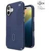 Speck Presidio2 Grip ClickLock & MagSafe - dėklas skirtas Apple iPhone 16 Plus Coastal Mėlyna / Dust Pilkas / Baltas